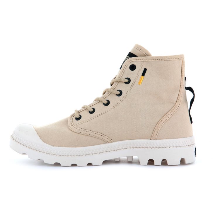 Beige Palladium Pampa Hi Htg Supply Men's Boots | ZA-819PKGO