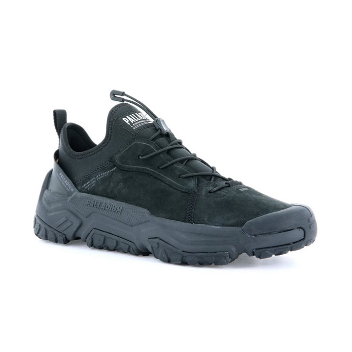 Black Palladium Off-grid LO LTH Men's Sneakers | ZA-246RFBG