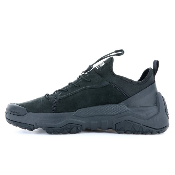 Black Palladium Off-grid LO LTH Women's Sneakers | ZA-865VLKB