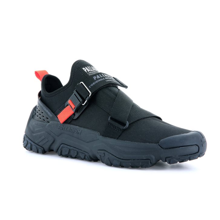 Black Palladium Off-grid LO Utility Women's Sneakers | ZA-264SGJT