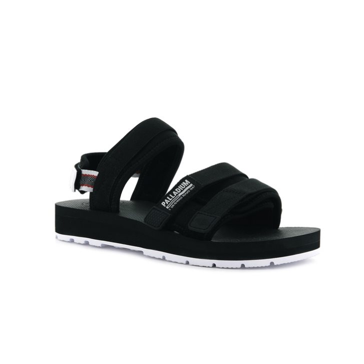 Black Palladium Outdoorsy Women's Sandals | ZA-347JZUR