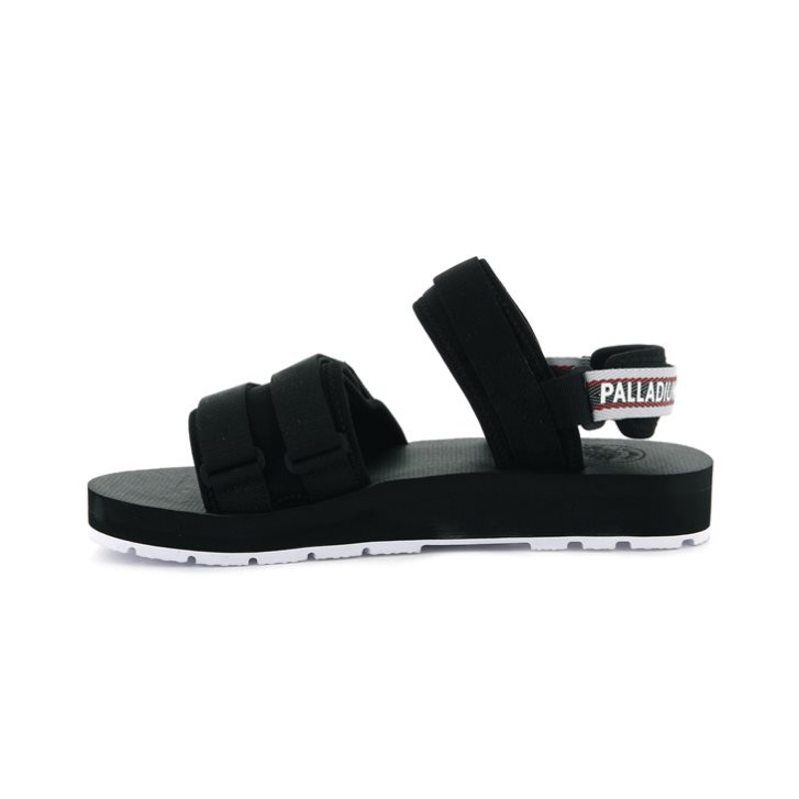 Black Palladium Outdoorsy Women's Sandals | ZA-347JZUR