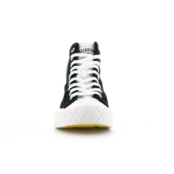 Black Palladium Palla Ace Canvas High Tops Women's Sneakers | ZA-430AVSX