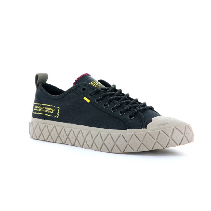 Black Palladium Palla Ace Supply LO Low Tops Women's Sneakers | ZA-782VEWK