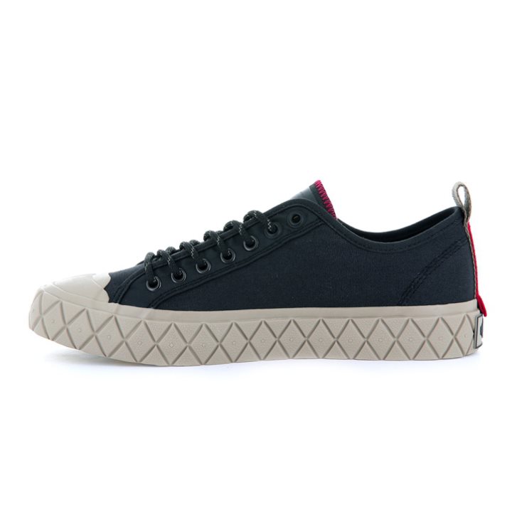 Black Palladium Palla Ace Supply LO Low Tops Women's Sneakers | ZA-782VEWK