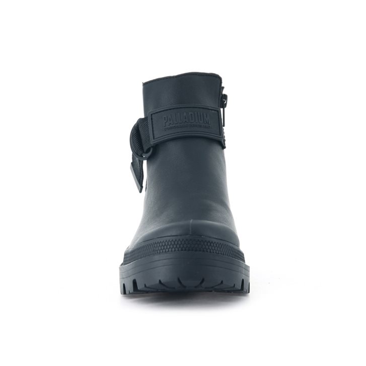 Black Palladium Pallabase Rockboot L Women's Boots | ZA-178DLSM