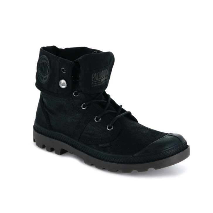 Black Palladium Pallabrousse BGY WAX Men's Boots | ZA-865AFYR