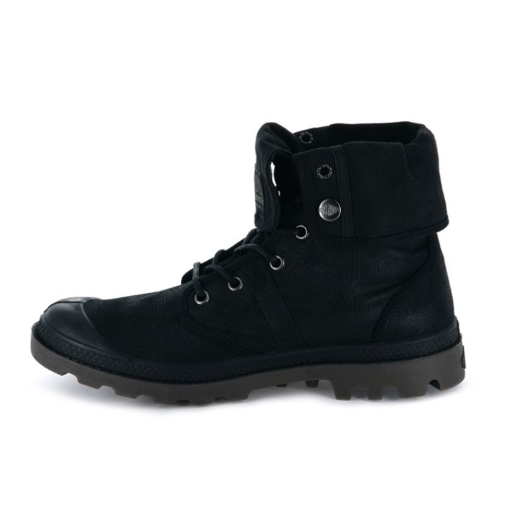 Black Palladium Pallabrousse BGY WAX Men's Boots | ZA-865AFYR