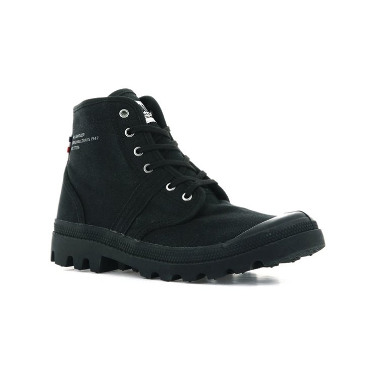 Black Palladium Pallabrousse Legion Men's Boots | ZA-396IXDZ