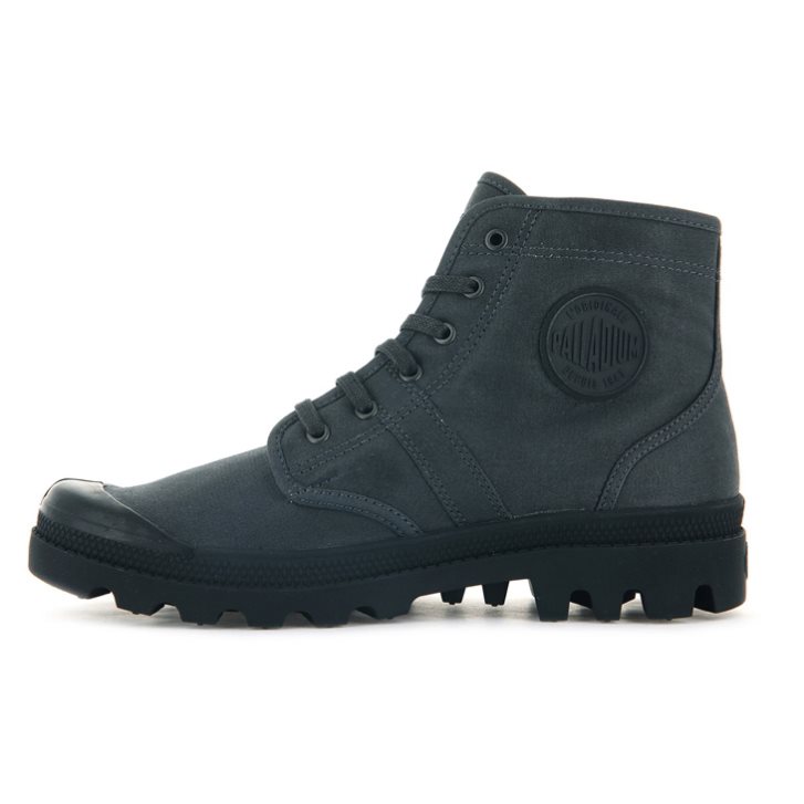 Black Palladium Pallabrousse Legion WAX Men's Boots | ZA-102YFNK