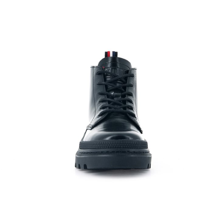 Black Palladium Pallatrooper Hi-1 Men's Boots | ZA-194SKDM