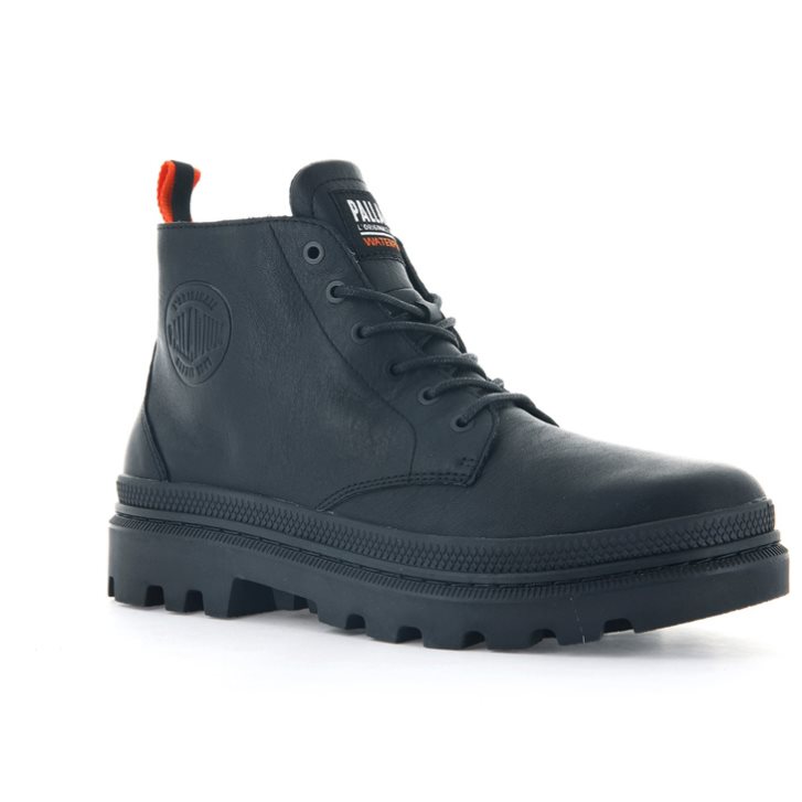 Black Palladium Pallatrooper Hi-2 Women's Boots | ZA-539TWGK