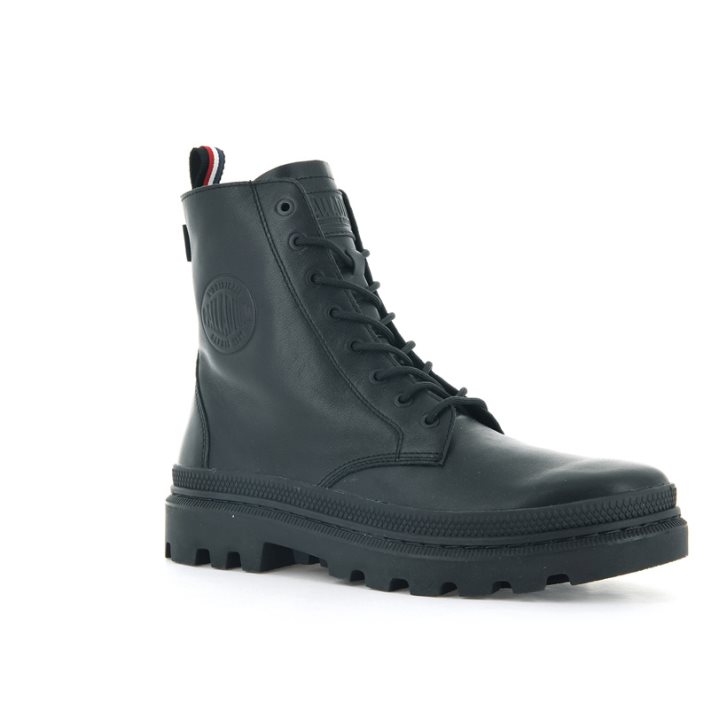 Black Palladium Pallatrooper Off-2 Men's Boots | ZA-754BCPK