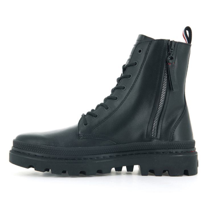 Black Palladium Pallatrooper Off-2 Men's Boots | ZA-754BCPK