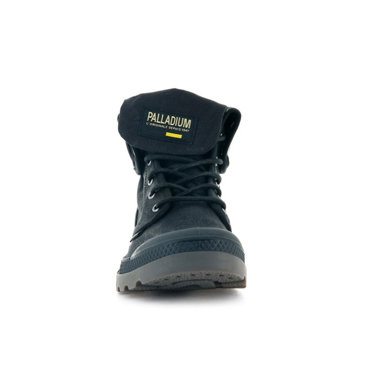 Black Palladium Pampa Baggy WAX Women's Boots | ZA-079VFBQ