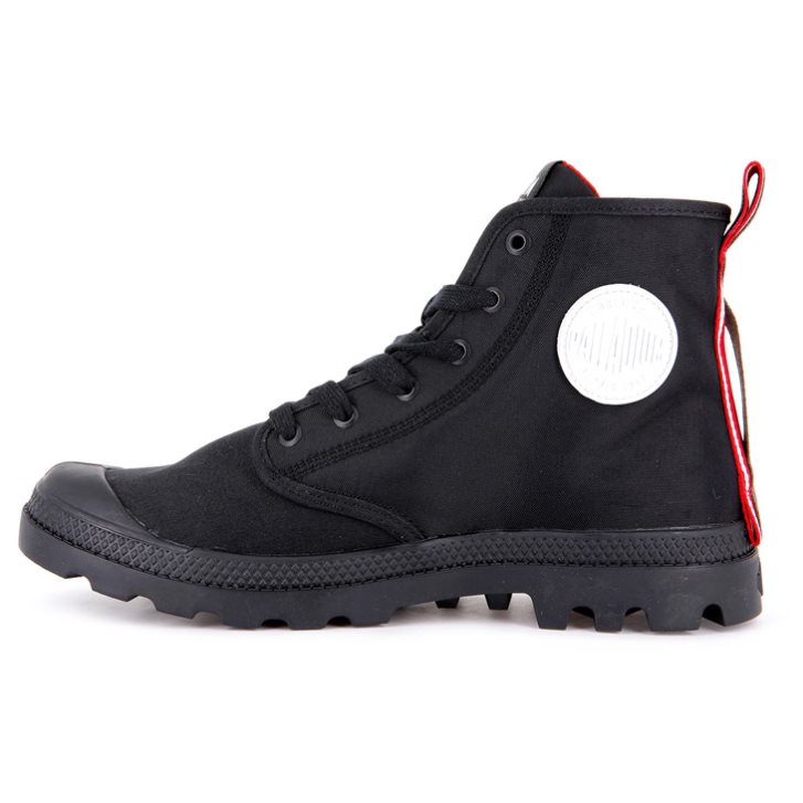 Black Palladium Pampa Dare 2 Survive Men's Boots | ZA-874CUAR