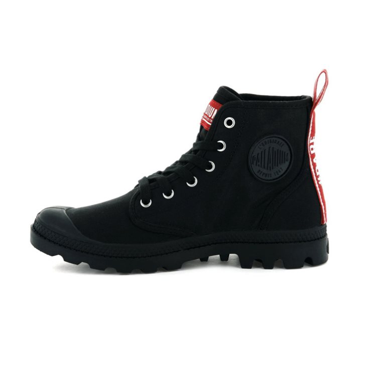 Black Palladium Pampa Hi Dare Men's Boots | ZA-834LKRN