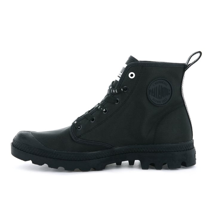 Black Palladium Pampa Hi Future Men's Boots | ZA-230DBQF