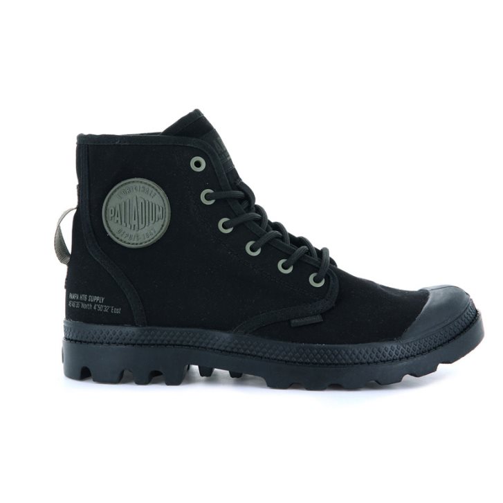 Black Palladium Pampa Hi Htg Supply Men\'s Boots | ZA-913ZMWD