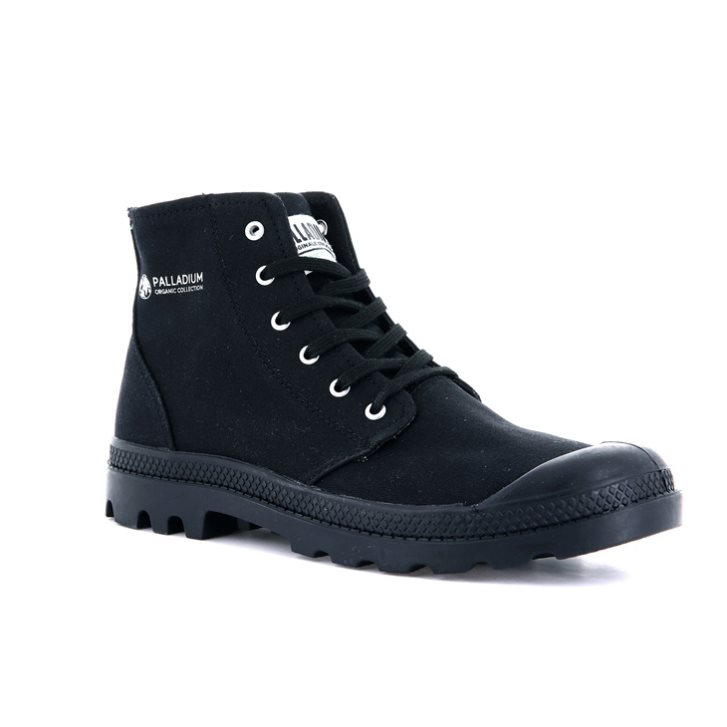 Black Palladium Pampa Hi Organic II Men's Boots | ZA-043MUGK