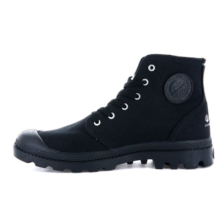 Black Palladium Pampa Hi Organic II Men's Boots | ZA-043MUGK