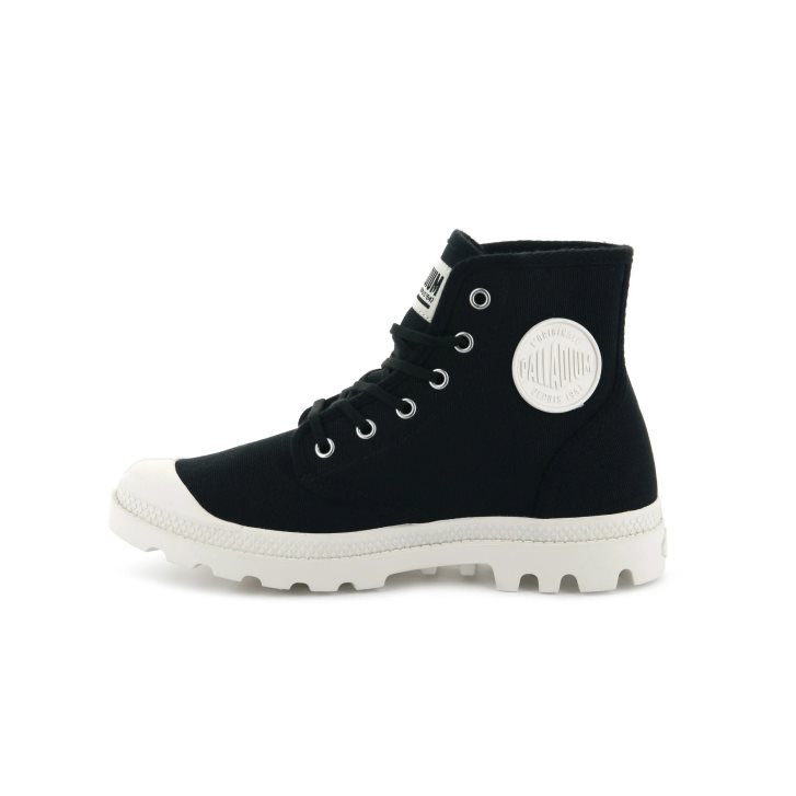 Black Palladium Pampa Hi Originale High Tops Women's Sneakers | ZA-467ZOWM