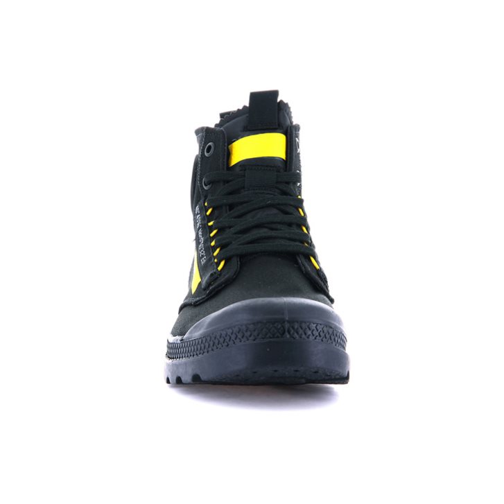 Black Palladium Pampa Hi Re-craft Women's Boots | ZA-715ZPVW