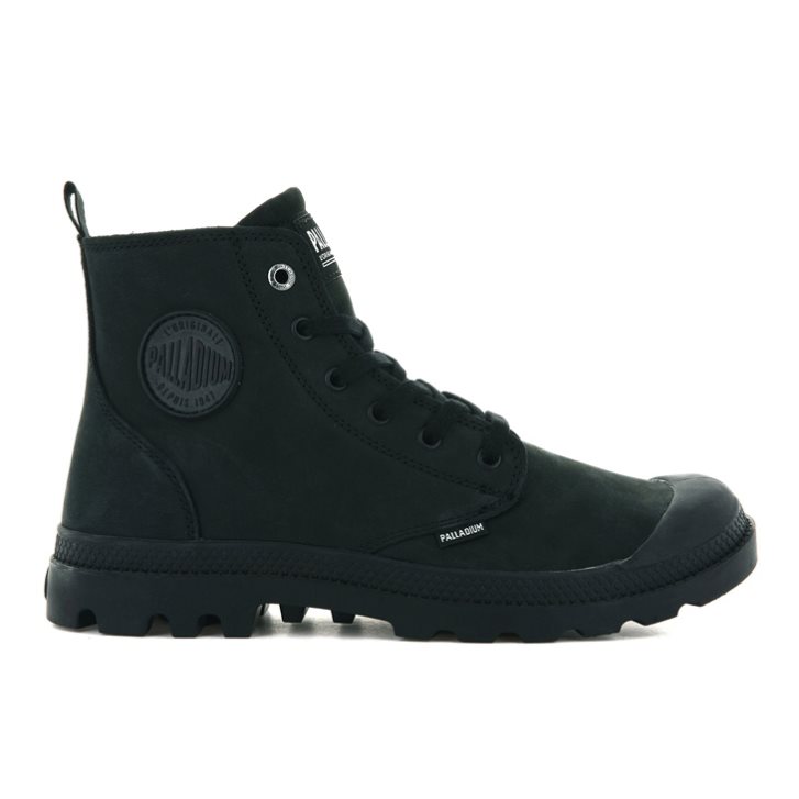 Black Palladium Pampa Hi Zip NBK Men\'s Boots | ZA-372XYCZ