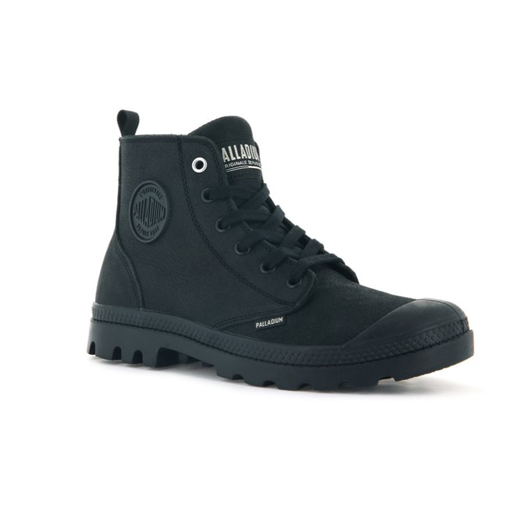 Black Palladium Pampa Hi Zip SL Women's Boots | ZA-703PQNU