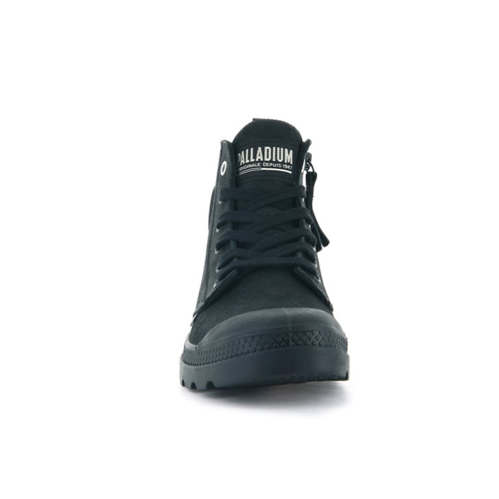 Black Palladium Pampa Hi Zip SL Women's Boots | ZA-703PQNU