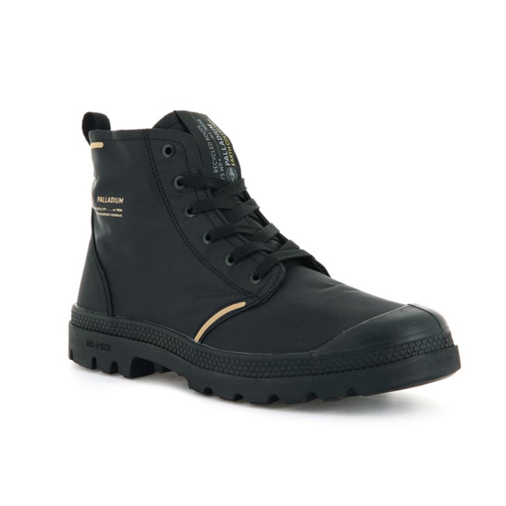 Black Palladium Pampa Lite+ Recycle WP+ Men's Boots | ZA-409RWKZ