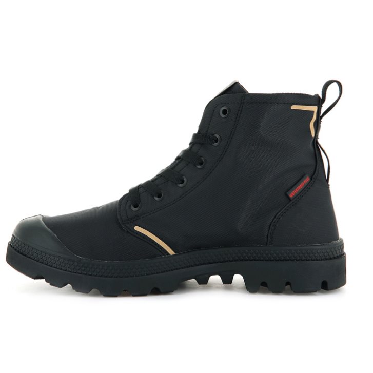 Black Palladium Pampa Lite+ Recycle WP+ Men's Boots | ZA-409RWKZ