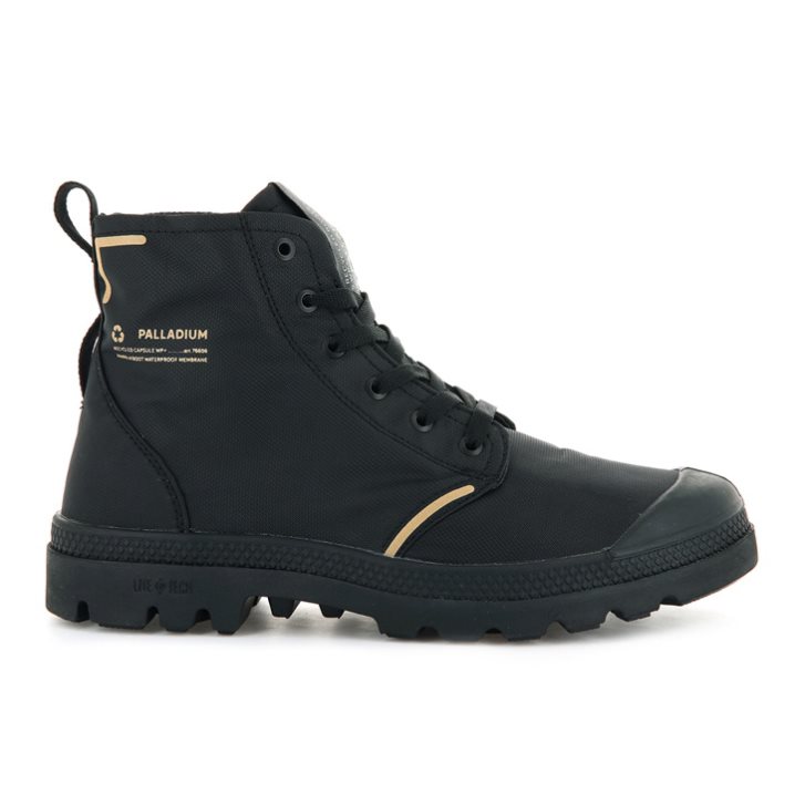 Black Palladium Pampa Lite+ Recycle WP+ Men\'s Boots | ZA-409RWKZ