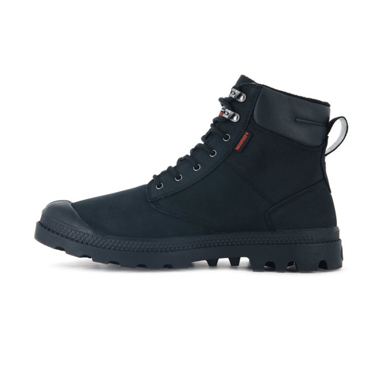 Black Palladium Pampa Shield WP+ LUX Women's Boots | ZA-185ILVK