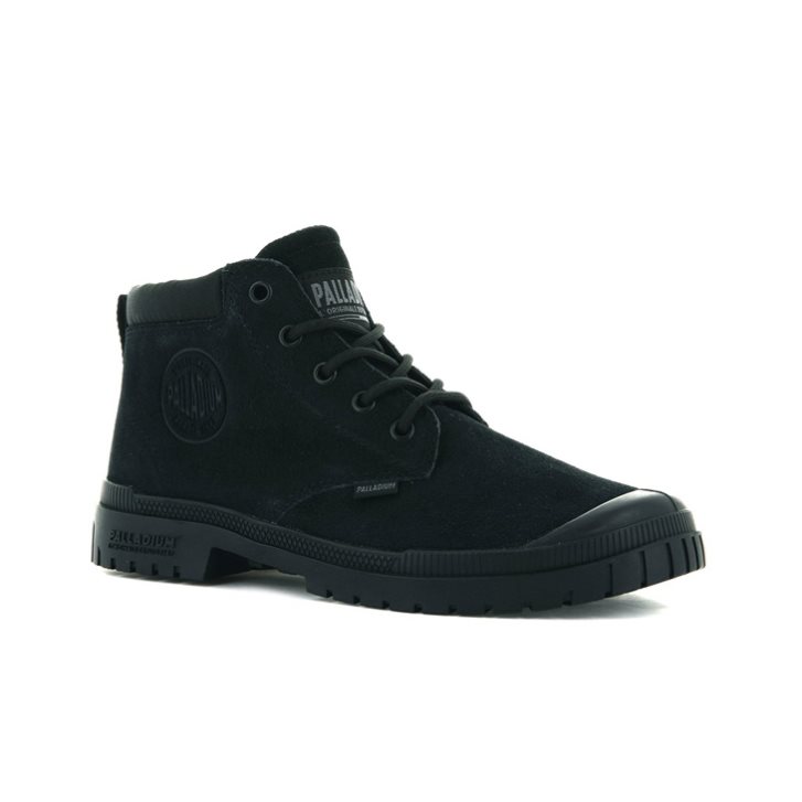 Black Palladium Pampa Sp20 Cuff Low Women's Boots | ZA-153MFND