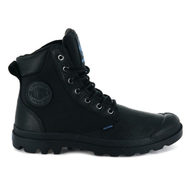 Black Palladium Pampa Sport Cuff WPN Men\'s Boots | ZA-940XNOI