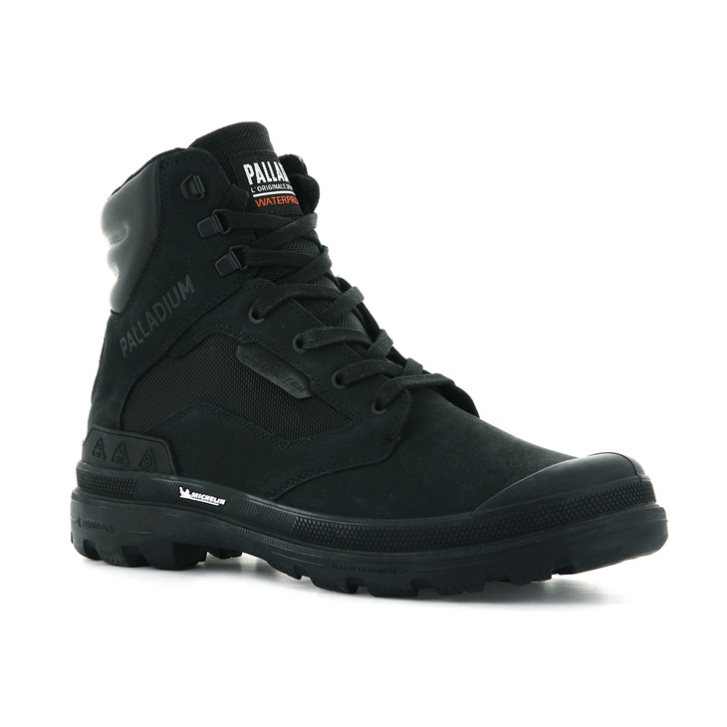 Black Palladium Pampa X Tech WPN Men's Boots | ZA-384IDPN