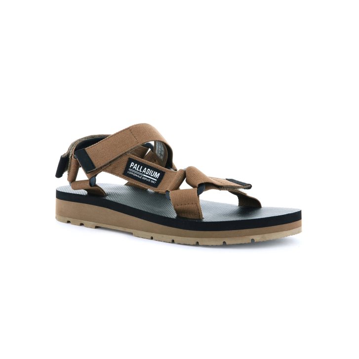 Brown Palladium Outdoorsy Urbanity Men's Sandals | ZA-619YSQO