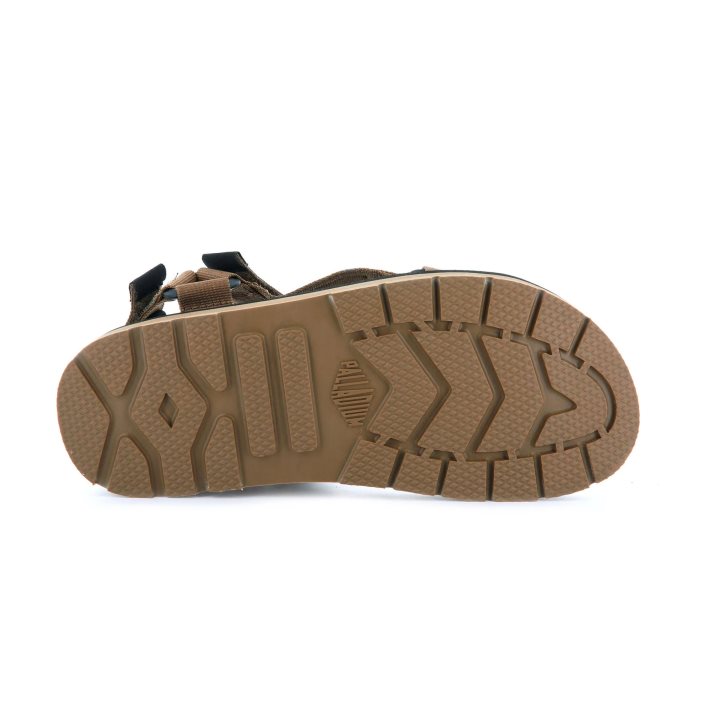 Brown Palladium Outdoorsy Urbanity Men's Sandals | ZA-619YSQO