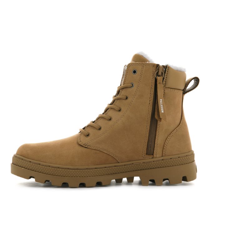 Brown Palladium Pallabosse SC WP+ S Women's Boots | ZA-946IRKT