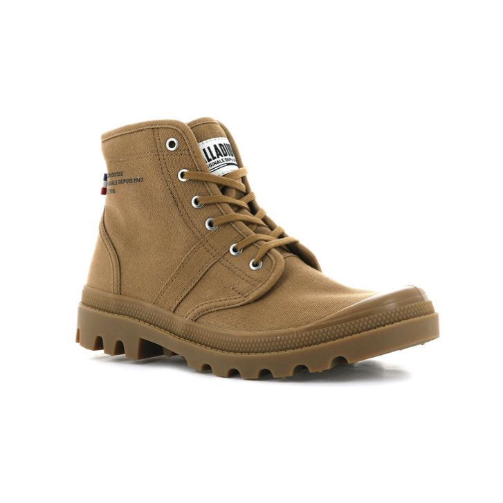 Brown Palladium Pallabrousse Legion Men's Boots | ZA-874OJLB