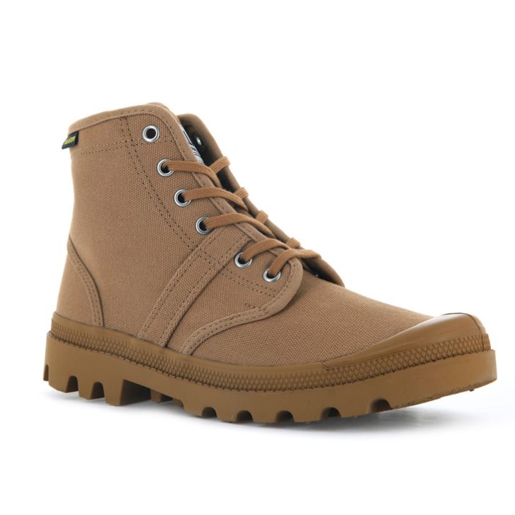 Brown Palladium Pallabrousse Men's Boots | ZA-409PAJE