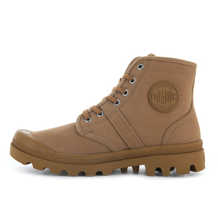 Brown Palladium Pallabrousse Men's Boots | ZA-409PAJE