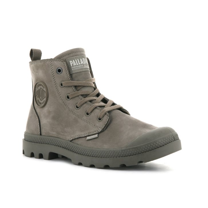 Brown Palladium Pampa Hi Zip NBK Men's Boots | ZA-356QTRP