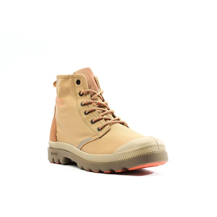 Brown Palladium Pampa Lite+ Recycle WP+ Men's Boots | ZA-412PISW