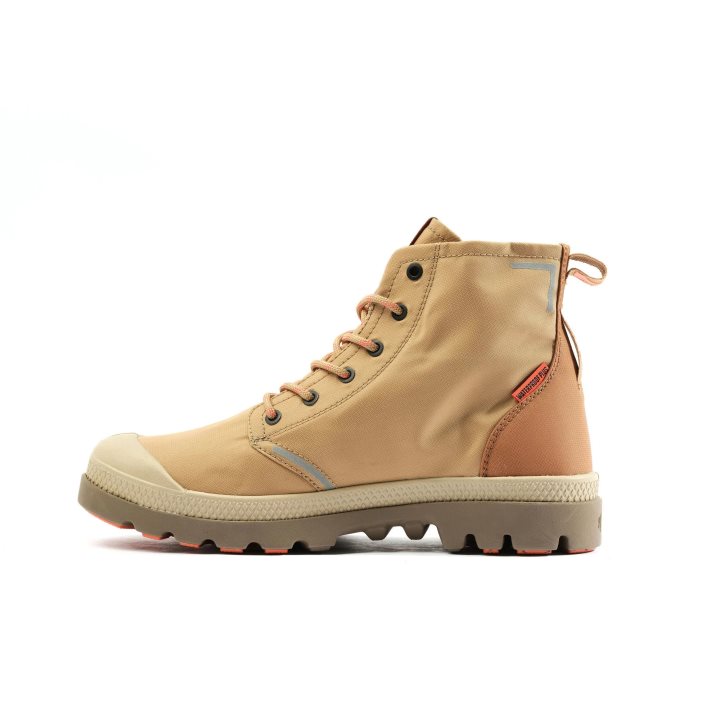 Brown Palladium Pampa Lite+ Recycle WP+ Men's Boots | ZA-412PISW