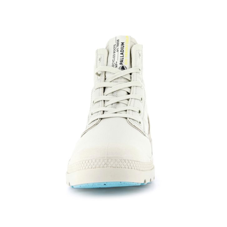 Cream Palladium Pampa Lite+ Recycle WP+ Women's Boots | ZA-625UNEB