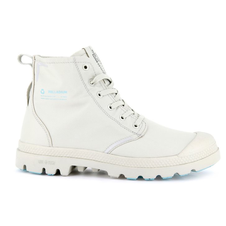 Cream Palladium Pampa Lite+ Recycle WP+ Women\'s Boots | ZA-625UNEB