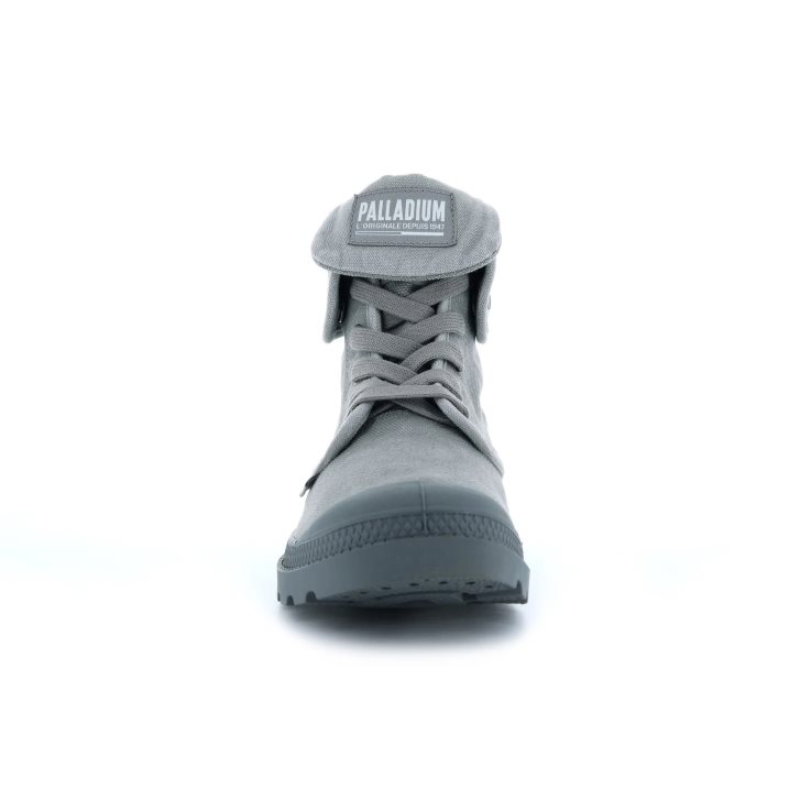 Dark Grey Palladium Baggy Men's Boots | ZA-064NLQE