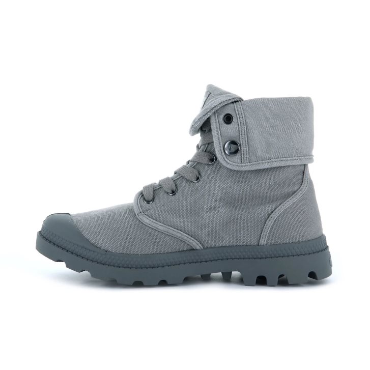 Dark Grey Palladium Baggy Men's Boots | ZA-064NLQE